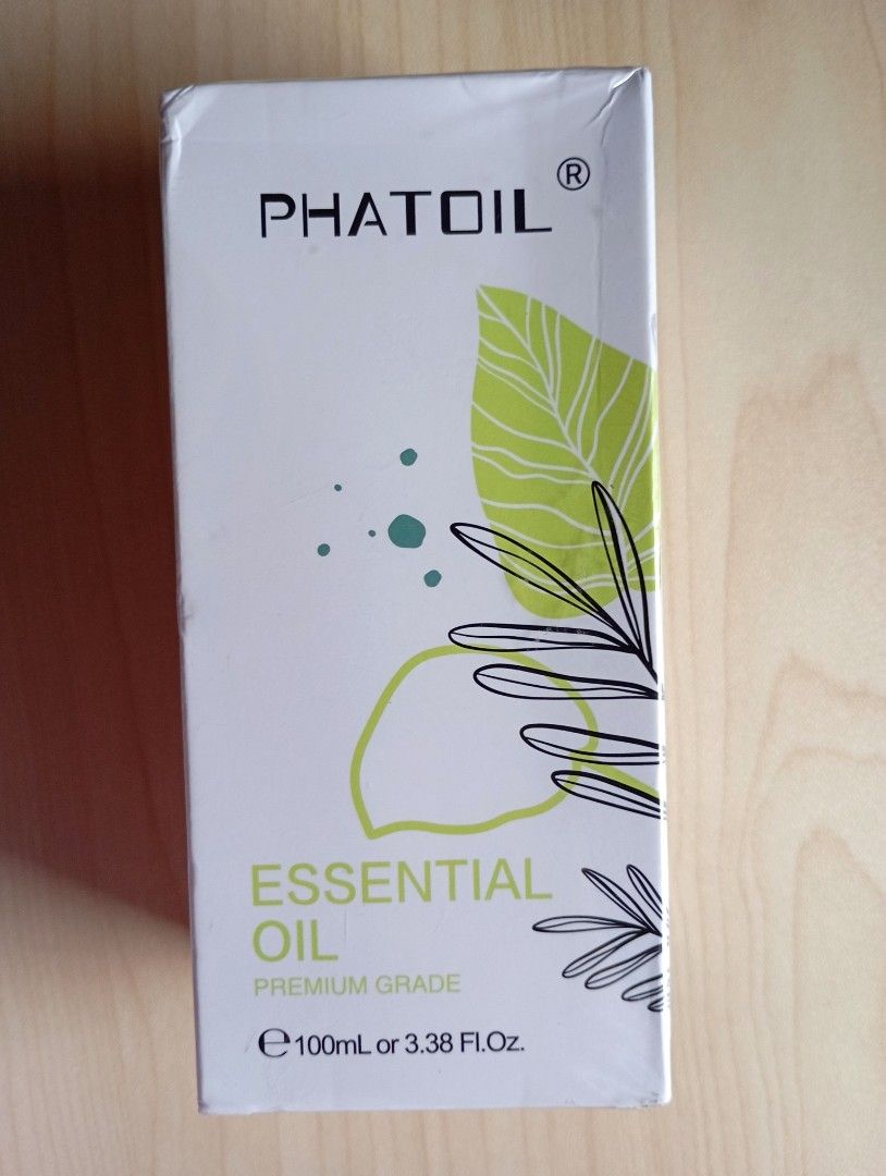 PHATOIL Jasmine Essential Oil 100ml (Category: Air Purifiers & Dehumidifiers) located in Quezon City. Submitted by ana-chan (Listing ID 1411610762, Image 1). Description: PHATOIL Jasmine Essential Oil. Premium grade. For aroma use, use in a diffuser or humidifier. and dry place..