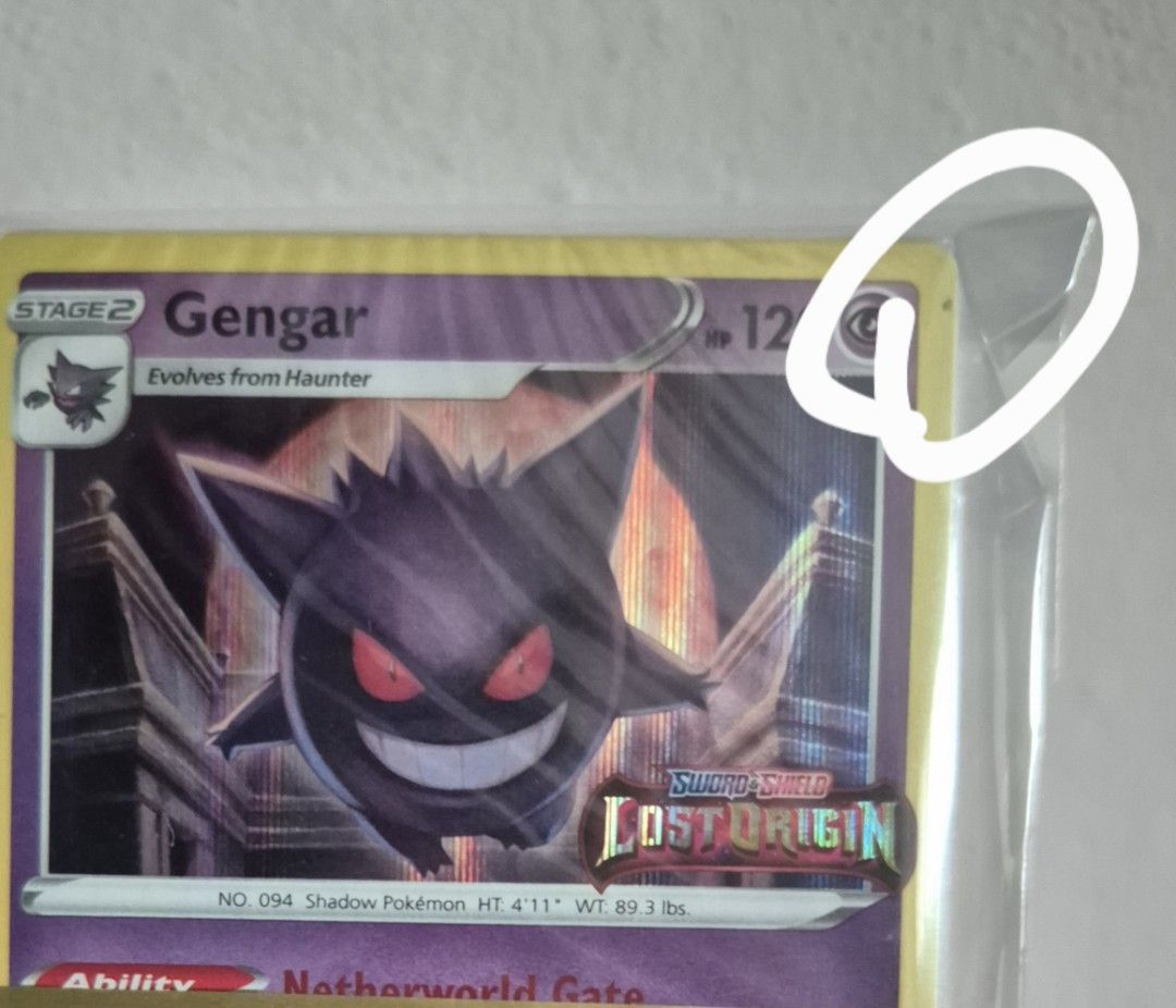 gengar pokemon card lost origin 2022 Lost Origin Gengar Special Art TG06/TG30 Holo 9 Mint Ace Grading – ACE  TCG main image 1