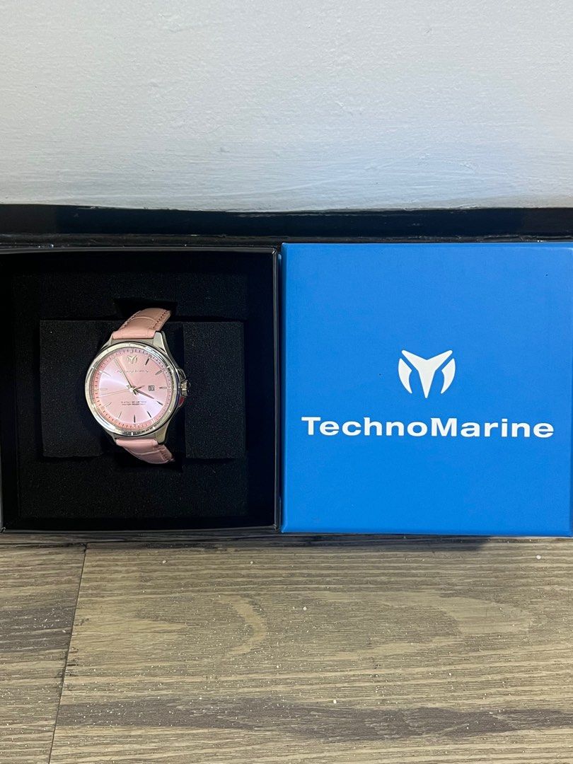 TECHNOMARINE LEATHER STRAP WATCH (Category: Women's Watches) located in Baguio. Submitted by kyrawang22 (Listing ID 1411454045, Image 1). Description: .