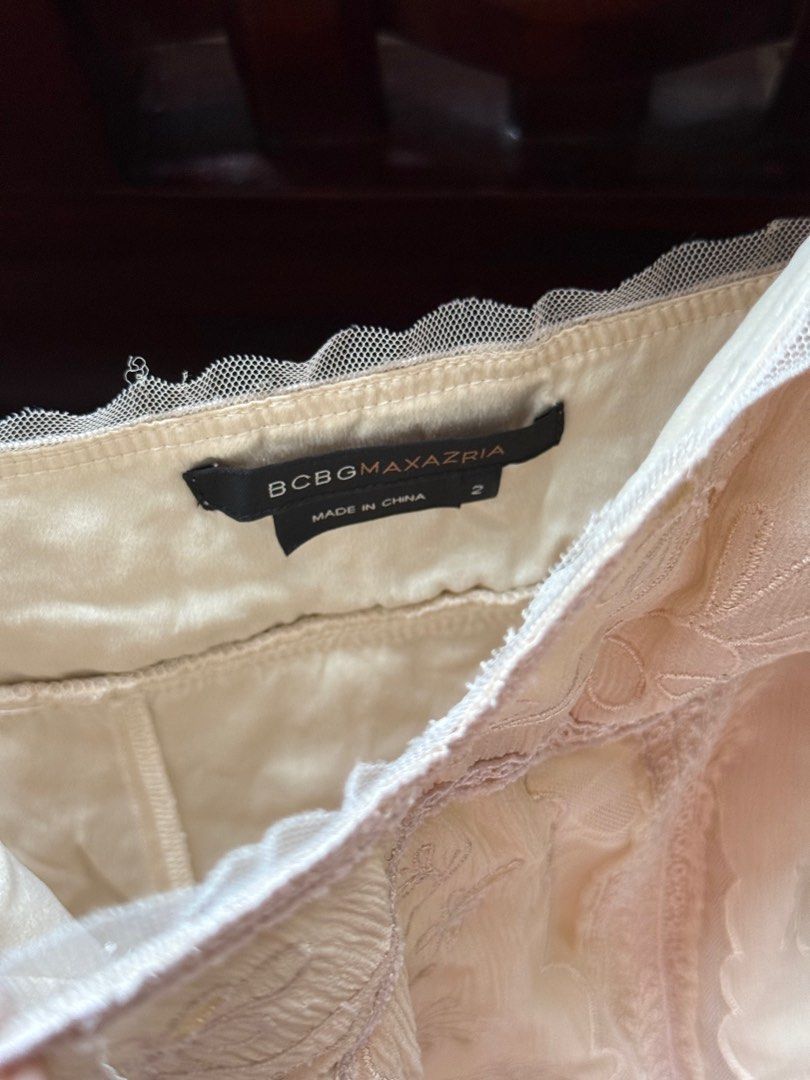 𝗦𝗢𝗟𝗗 ♡ vintage BCBGMAXAZRIA BCBG 2000s light beige embroidered dress | | Tags: Elegant Birthday Holiday Whimsical Feminine Romantic Style | Betsey Johnson Sue Wong Karen Millen Charlotte Russe Cache (Category: Dresses) located in Taytay. Submitted by shopdiarybya (Listing ID 1411559459, Image 3). Description: ♡ Most fave B.CBGMAXAZRIA Light Beige, Embroidered Dress *first pic is for reference only (from heiana) *the rest are my own pics *stil