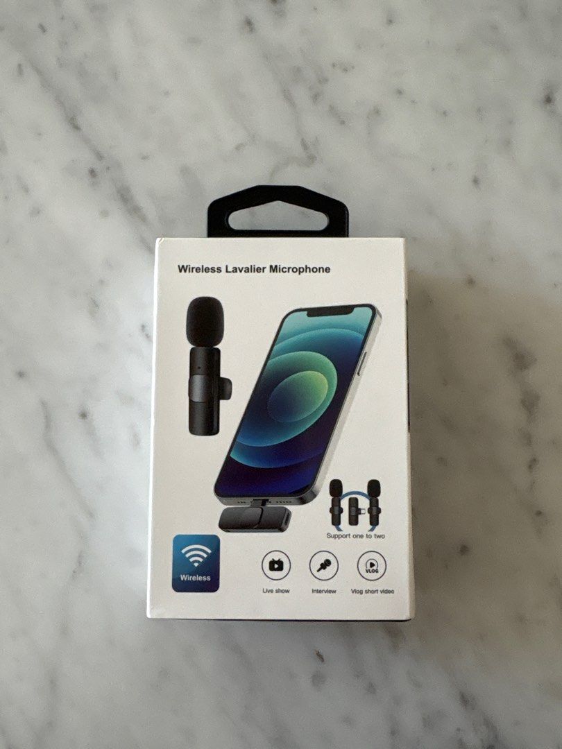 Wireless Lavalier Microphone for Lightning Cable - Brand New