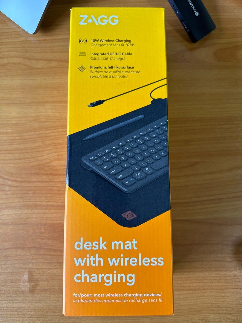ZAGG Desk Mat with Wireless Charging
