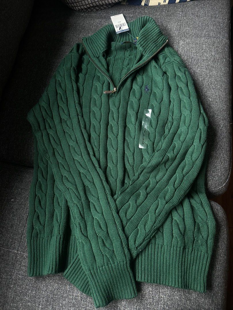 (加拿大代購 男裝size M 清貨) polo Ralph Lauren half zip sweater 半拉鍊冷衫 （分類：衛衣）位於 Hong Kong。 由 c.com.hk 提交（商品編號 1411765965，圖片 1）。簡介： 。