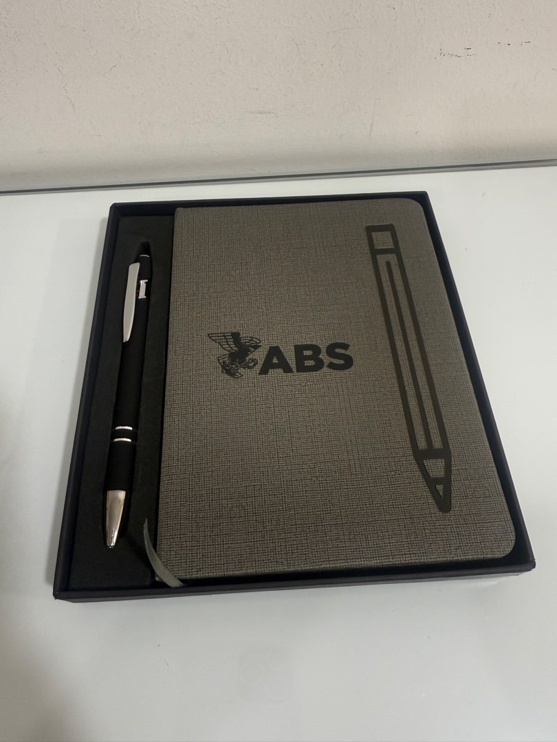 Notepad Asset Ab ABS Notebook /notepad and Pen Set , Hobbies & Toys, Stationery & Craft ...