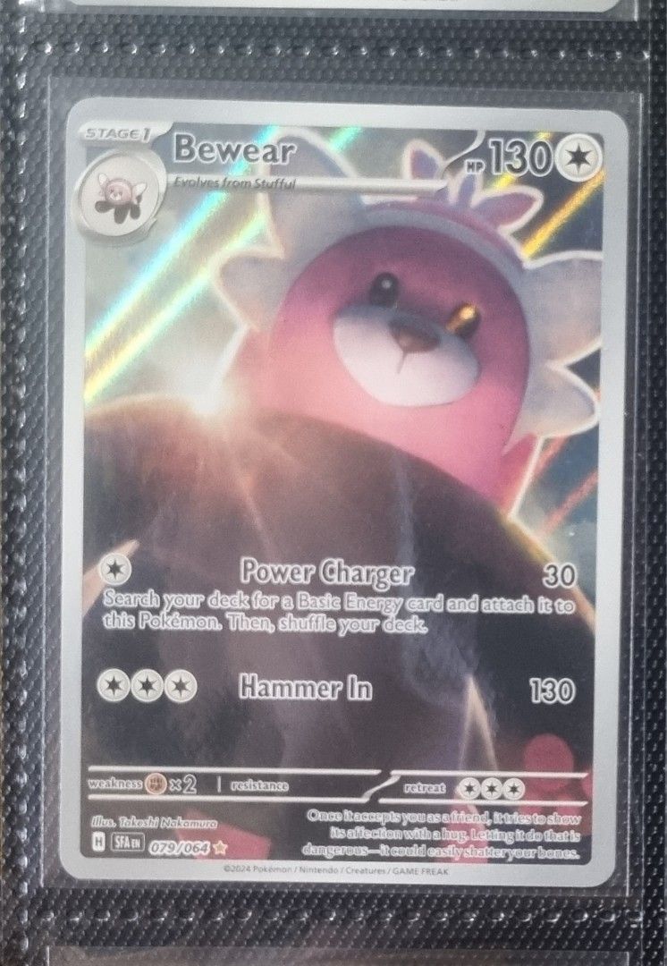 Bewear #79 Pokemon Shrouded Fable , Hobbies & Toys, Toys & Games on  Carousell
