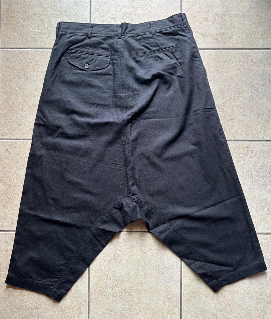 COMME DES GARCONS BLACK Drop-crotch Pants / Trousers (Category: Trousers) located in Mandaluyong City. Submitted by yohjivangarcons (Listing ID 1411725028, Image 2). Description: CDG Black sizing runs smaller by 1 size.