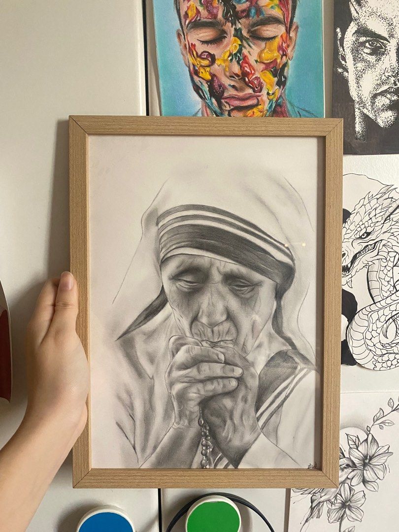 Custom realistic portrait Pencil Drawings valentines gift commission ...