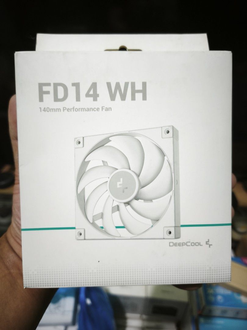 DeepCool FD14 White and Black Non RGB Available (Category: Computer Parts) located in Quezon City. Submitted by ryancasingal (Listing ID 1411761899, Image 1). Description: Brandnew Sealed Pick up or Lalamove Don Antonio Heights Commonwealth.