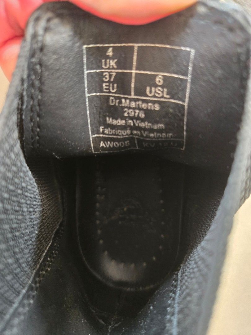 Dr. Martens Chelsea Boots (Category: Boots) located in Davao. Submitted by lotsasale (Listing ID 1401849373, Image 2). Description: Authentic UK4 Needs cleaning.