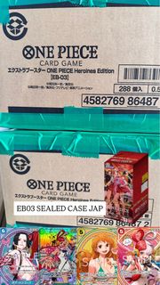 PRB02 One Piece Card Sealed Case JAP, Hobbies & Toys, Toys & Games