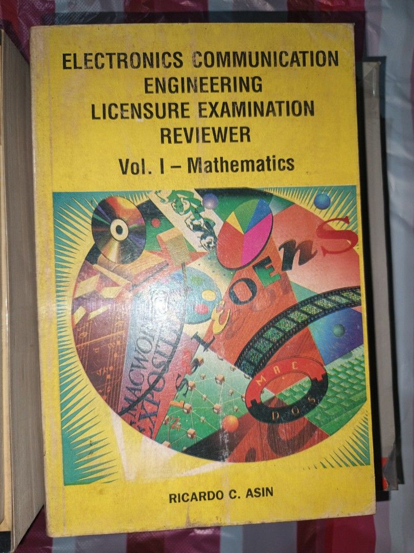 Electronics Communication Engineering Reviewer Books (Category: Textbooks) located in Manila. Submitted by patpatsss122 (Listing ID 1411672809, Image 2). Description: - ECE Board Exam Reviewer Books bundle - Authored by Ricardo C. Asin - Volume I: Mathematics - Volume II: Engineering Economics, Law, and Ethics - Perfect for ECE board exam preparation.