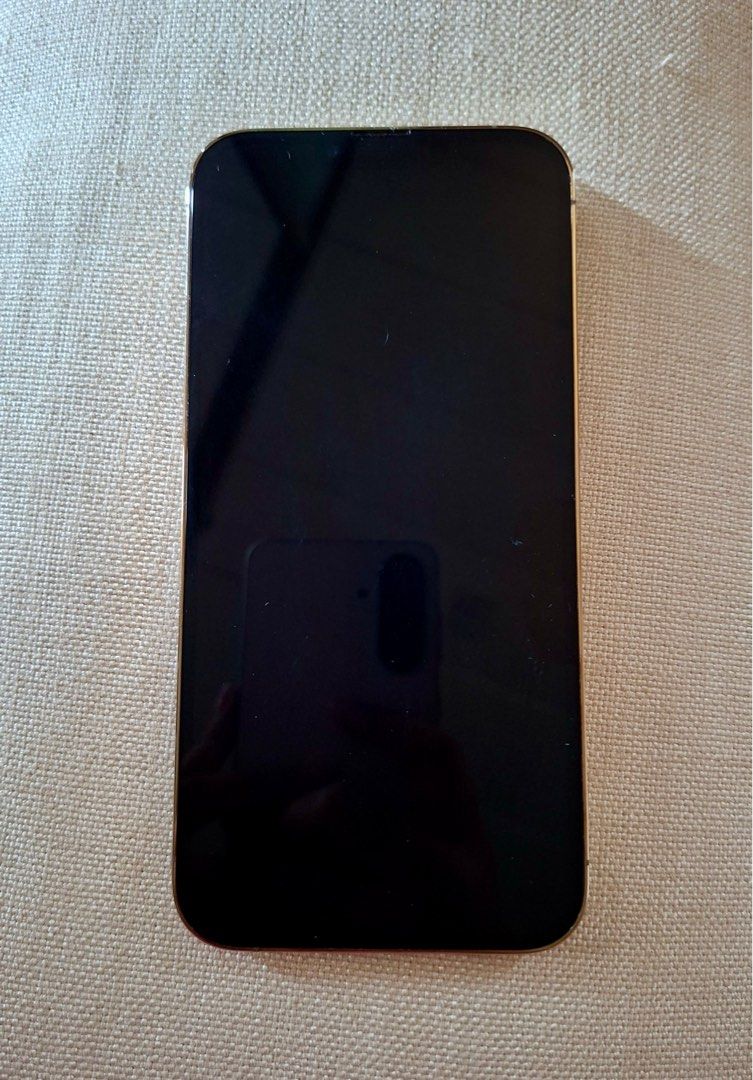 Iphone 13 pro max 256gb (Category: iPhone 13 Series) located in Pasig City. Submitted by reinthelion (Listing ID 1411671576, Image 2). Description: IPHONE 13 PRO MAX 256 GB 25,000 76% battery health Slighty nego for sure buyer Meet up only. Kapitolyo, Pasig Lady owned. With case and tempered glass since day 1. 99% makinis no dents. No box and cord included. Free cases included. Open also for swap to higher unit iphone 15 or 16 512gb. Willing to a