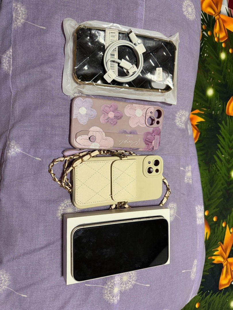 Iphone 14 plus 128gb (Category: iPhone 14 Series) located in Manila. Submitted by sakuranohana (Listing ID 1411662262, Image 3). Description: Complete with box Batt:87% The device isi n excellent condition No history of repairs W/tempered glass From japan (softbank) unlocked Freebies: -3pcs cases from japan -unused original cable 25k slightly nego 1st owner RFS: upgrade to new phone.