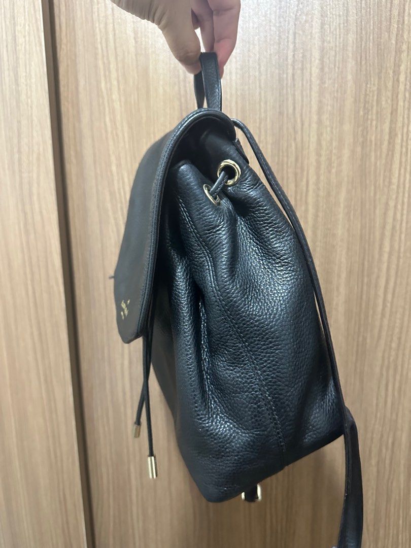*KS Mulberry Street Backpack (Black, pebbled leather)* (Category: Luxury Bags & Wallets) located in Mandaluyong City. Submitted by localbudol (Listing ID 1411710540, Image 3). Description: .