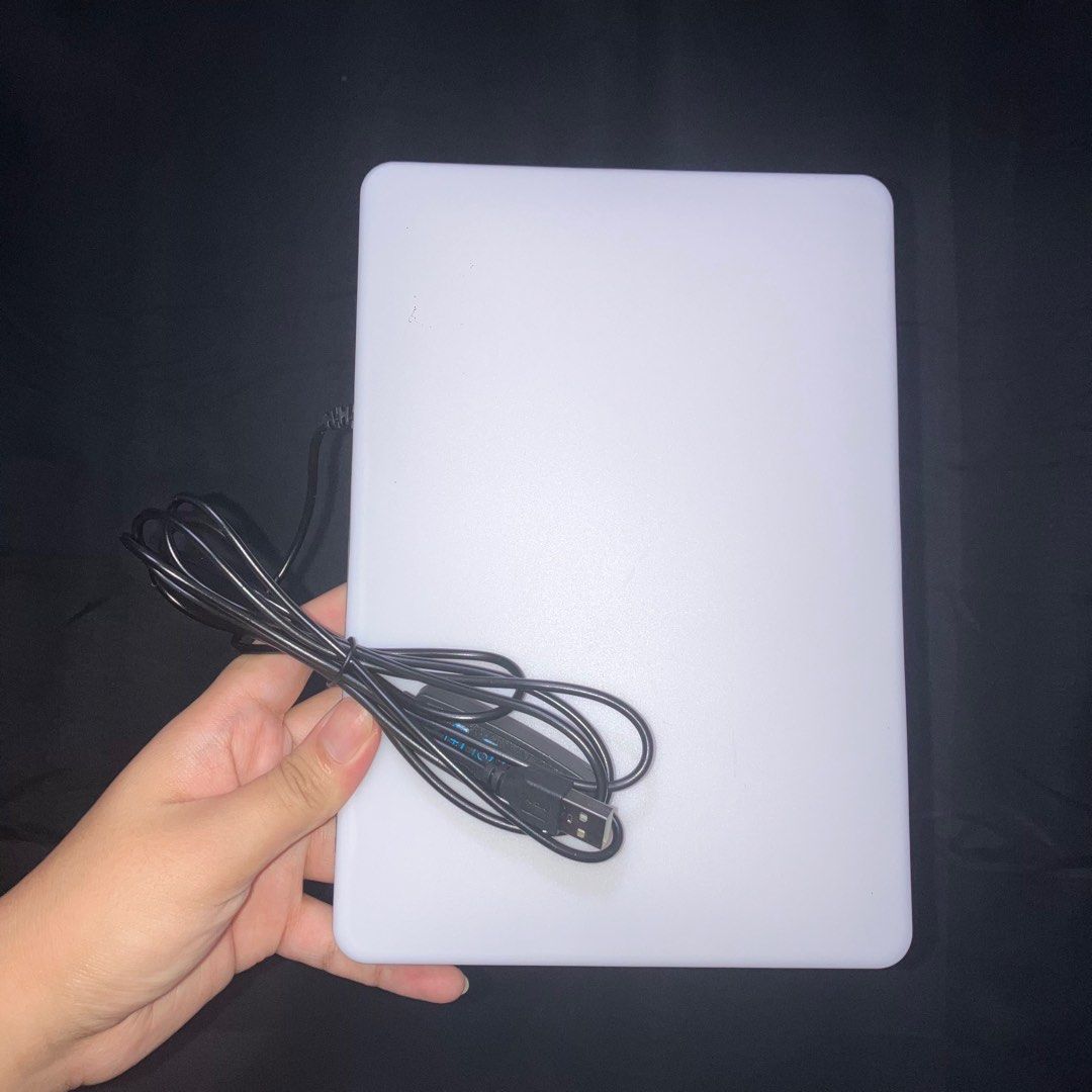 2pcs LED Square Fill Light with USB (Category: Lighting & Studio Equipment) located in Manila. Submitted by custodianfinds (Listing ID 1411708658, Image 2). Description: 2 pcs - 11” LED Square fill light 💡 -light only RFS: not used.