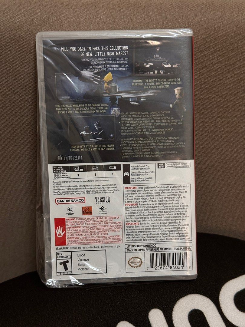 Little Nightmares II - Nintendo Switch (Category: Nintendo) located in Lipa City. Submitted by iamayaaaaa (Listing ID 1411693815, Image 2). Description: - Little Nightmares II for Nintendo Switch - Like new - Rated T for Teen - Features Six and Mono - Published by Bandai Namco Last price posted. Thank you. :).