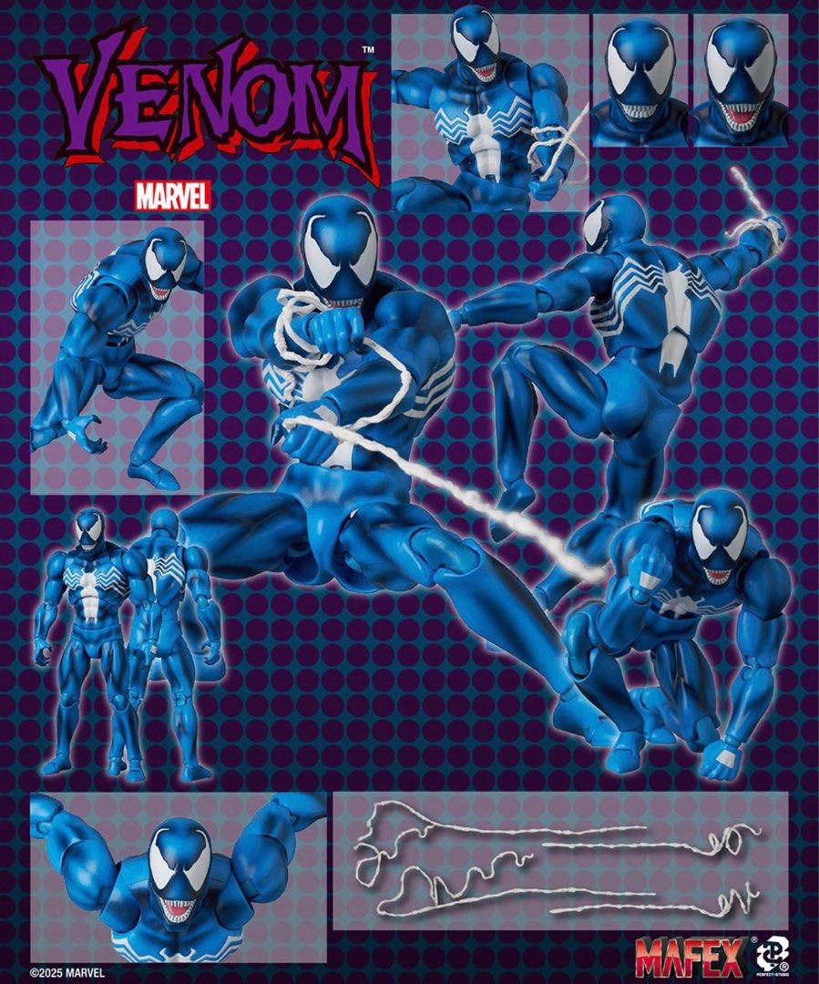 アメコミ MAFEX VENOM Comic Blue Ver. No.298 MAFEX No.298 VENOM