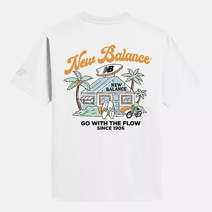 New Balance Surf Shop Graphic Tee (Category: Tshirts & Polo Shirts ) located in Manila. Submitted by russtty77 (Listing ID 1411716081, Image 2). Description: New Balance Surf Shop Tee Brand New w Tag On hand White: Medium (2) Black: Small (1), Medium (2) Dimensions Small 20.5W 28L Med 21.5W 29L SRP at around PHP 2,200 Selling for only PHP 1,390 Can send actual photos if necessary Pm me!.