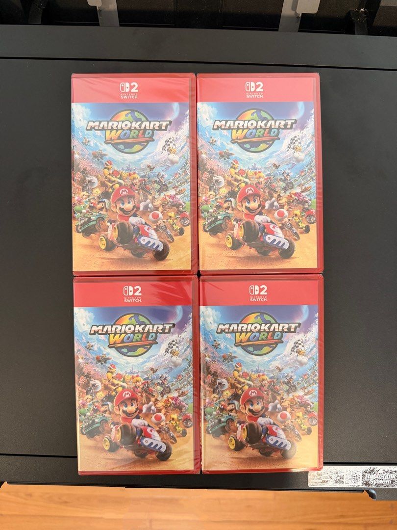 Nintendo Switch 2 game Mariokart world, Video Gaming, Video Games ...