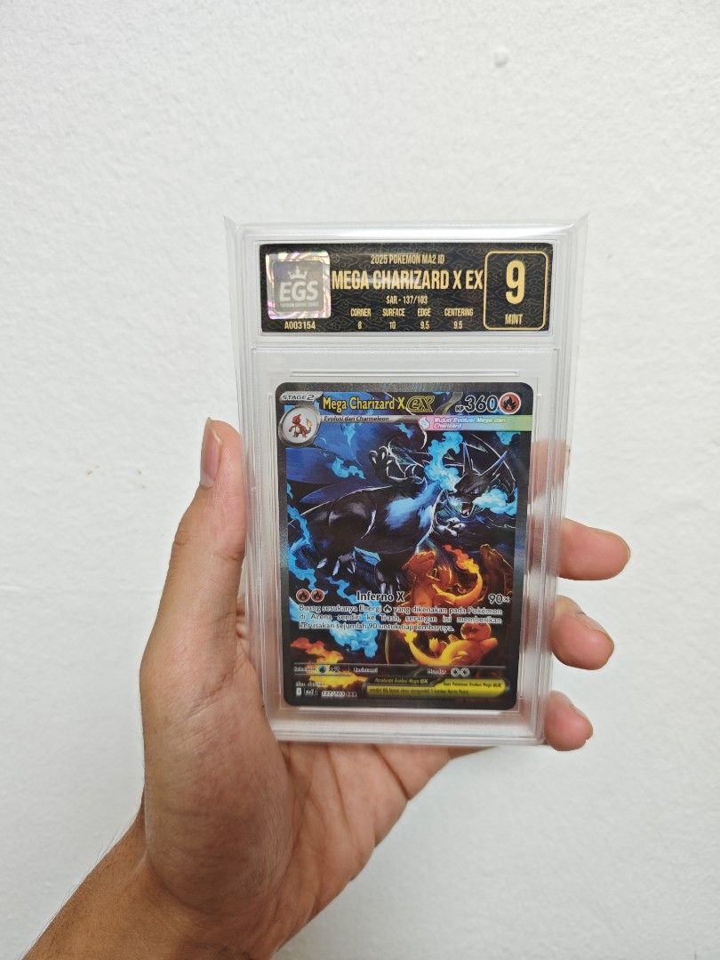 Pokemon Mega Charizard X EX SAR 137/103 – Bahasa Indonesia – EGS 9
