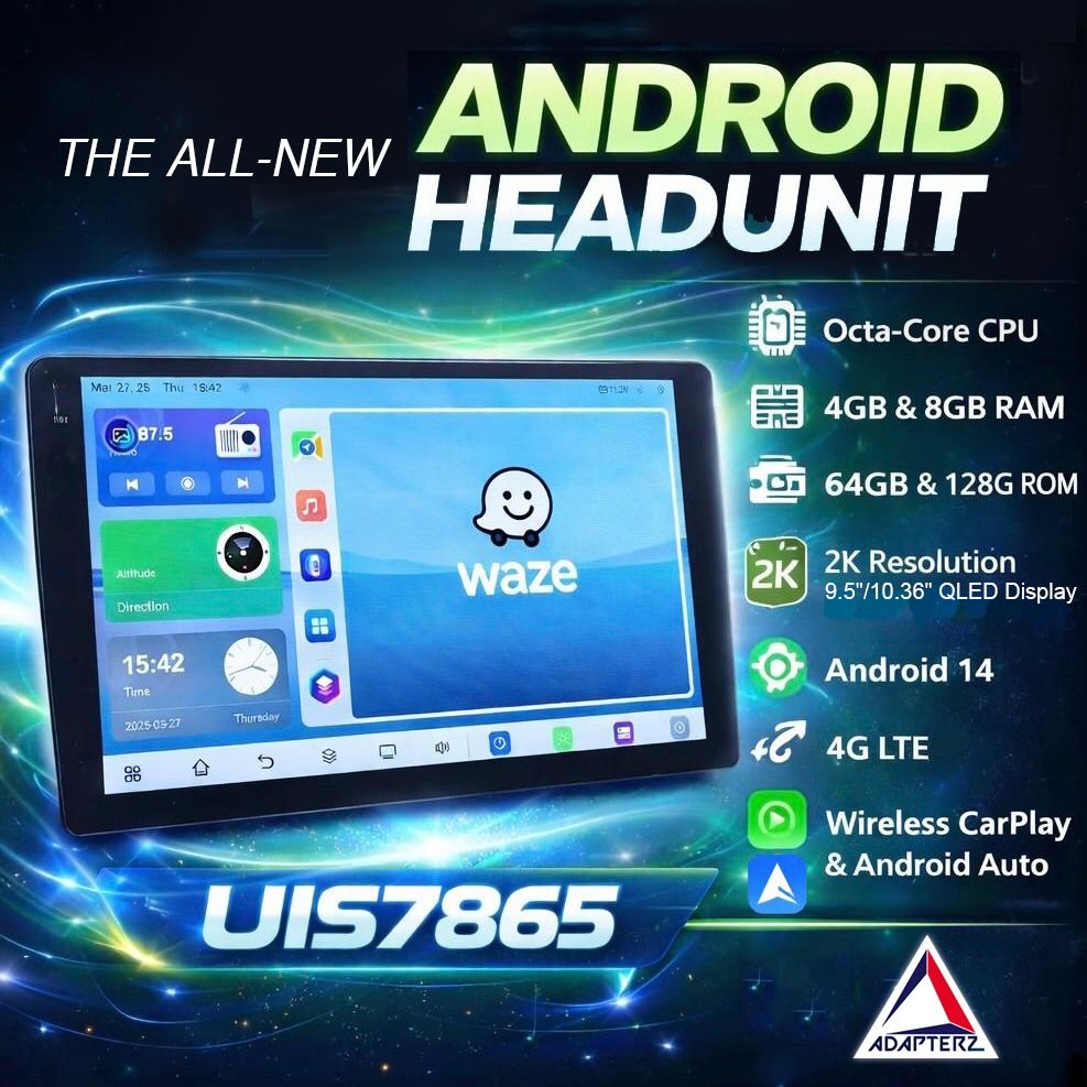 UIS7865 8Core 2.2GHz | Android 14 | 2K QLED 9.5