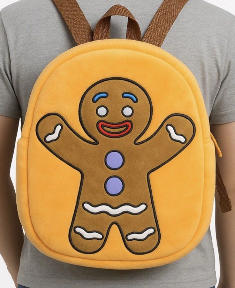 Universal Studios Shrek Collection Gingerbread Mini Rucksack/Backpack ...
