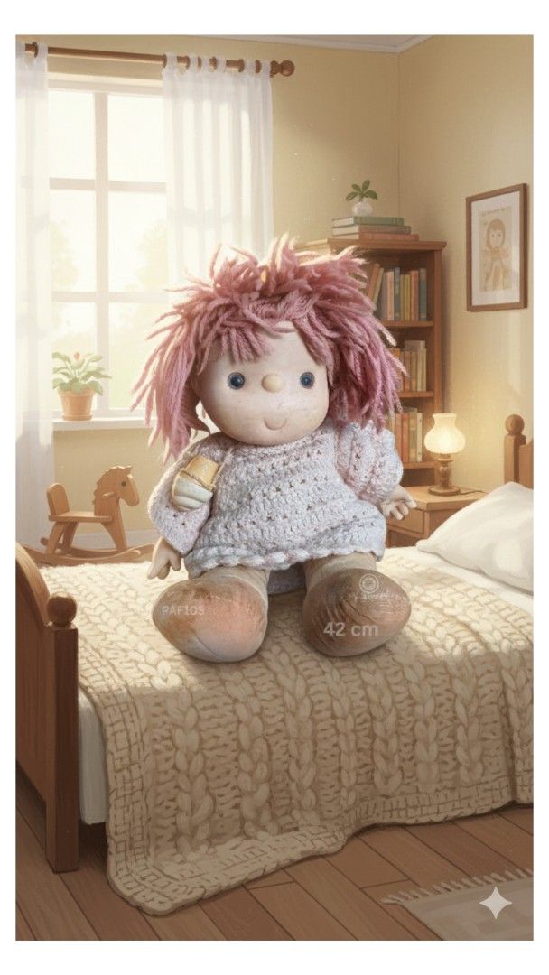 Vintage Rag Doll 42cm (Category: Plushies & Soft Toys) located in Cebu City. Submitted by pulangarawfinds (Listing ID 1411667003, Image 1). Description: Calling all doll collectors! 📢 Up for grabs is a vintage Ice Cream Doll in excellent condition. A rare find for serious collectors or anyone who appreciates vintage treasures. Minor wear consistent with age. Don't let this one slip away! .