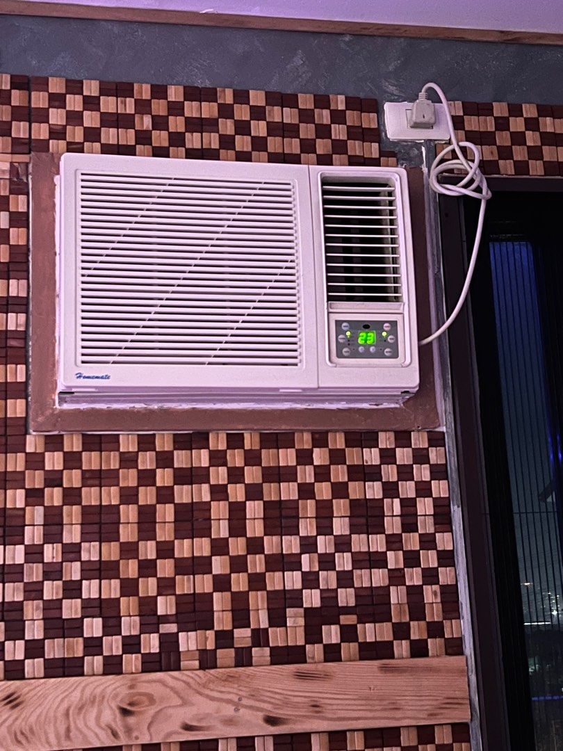 Repriced: inverter 1 hp aircondition (Category: Air Conditioning and Heating) located in Quezon City. Submitted by sell4less123 (Listing ID 1411720733, Image 1). Description: Sellinng for only ₱12k Energy saving air conditioner Compact Inverter Kakapadeepclean lang Malamig Regularly maintained(every 6 months) Still being used hanggang mabenta Package: Unit Remote(faded) - Inverter Technology - 1 HP - R32 Refrigerant - Dehumidifier Mode Matipid ta