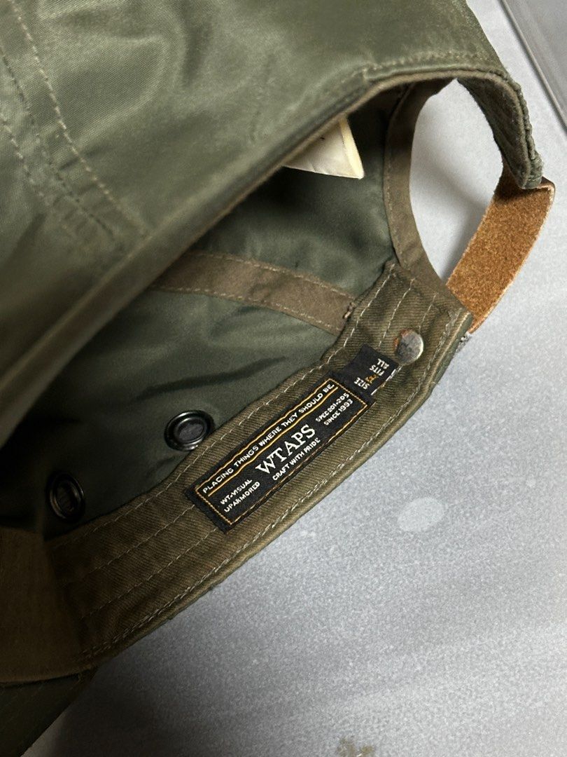 WTAPS Cap (Category: Caps & Hats) located in Singapore. Submitted by hanzt (Listing ID 1411780256, Image 2). Description: Too many caps, letting go of this one. From an older collection, as seen in the logo branding design on the inside. .