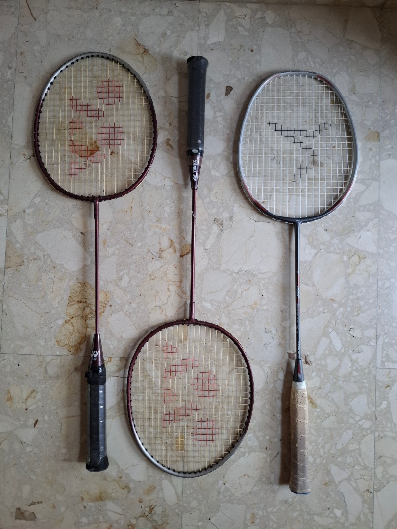 Yonex Badminton Rackets - Used, Sports Equipment, Sports & Games ...
