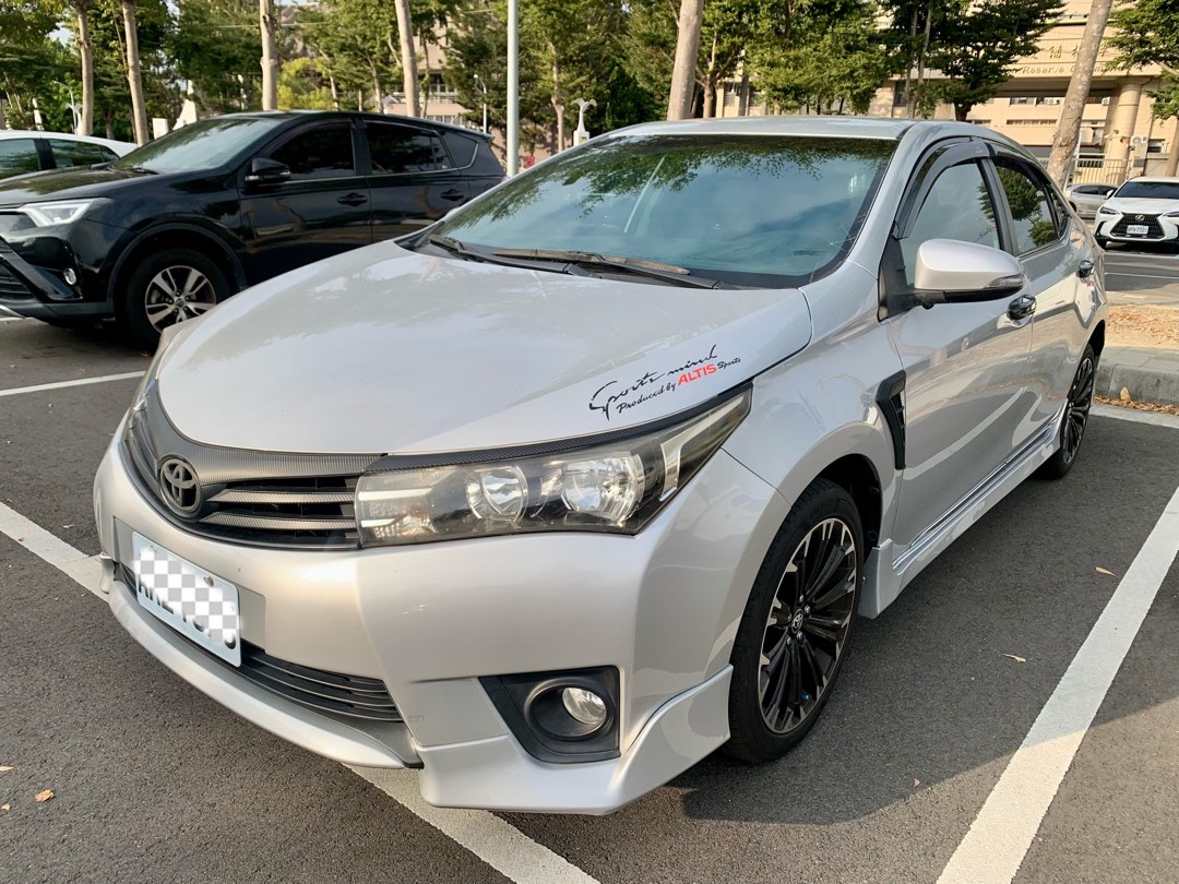 2016年 TOYOTA ALTIS S+版 安卓機 Z版套件 輪框 原鈑件 底盤安靜 第三方認證, 汽車, 汽車出售在旋轉拍賣
