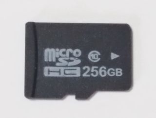 One 256GB microSDXC Memory Card
