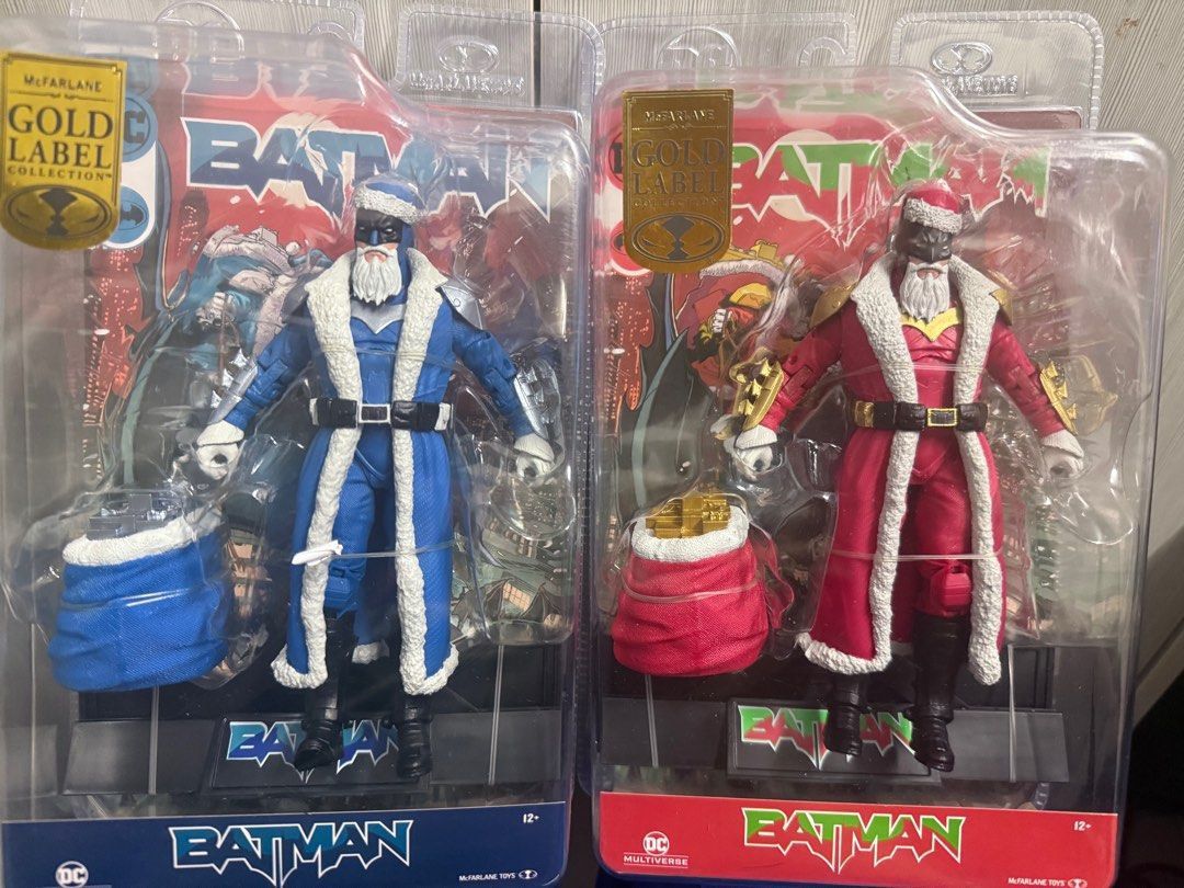 Santa Claus Batman Toys For Christmas DC Multiverse Batman Santa