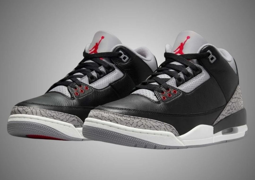 Air Jordan 3 'Black Cement' US 10 (Category: Sneakers) located in Rodriguez. Submitted by dewamns (Listing ID 1411794297, Image 1). Description: Brand new | Authentic Pick up | Ship Rodriguez, Rizal.