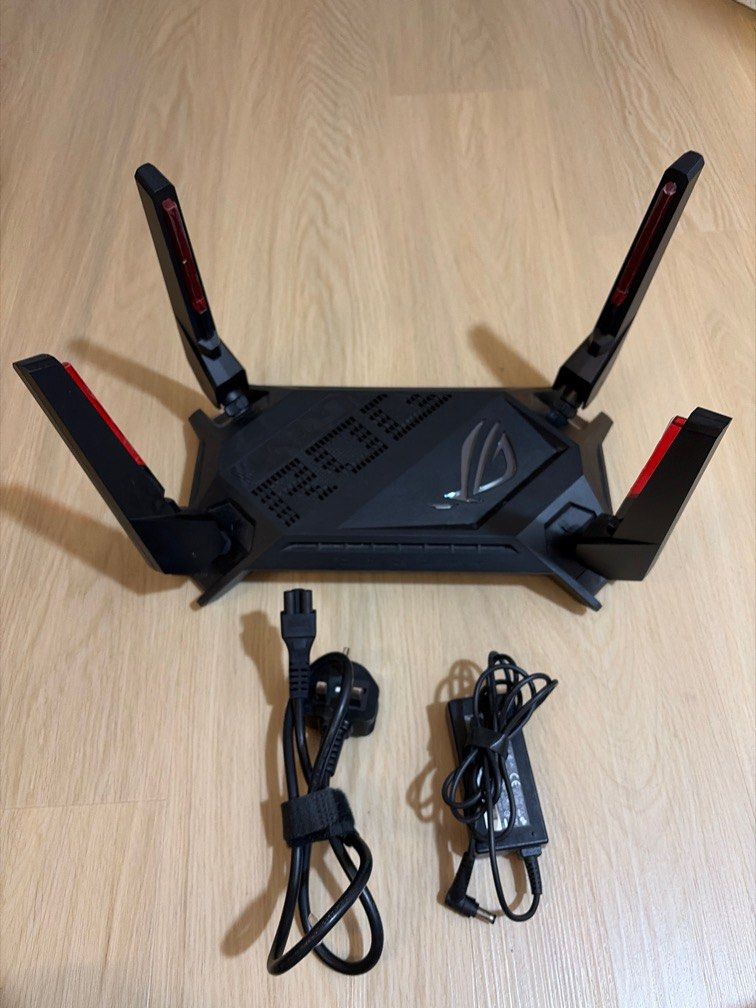 ASUS ROG Rapture GT-AX6000 Router, Computers & Tech, Parts ...