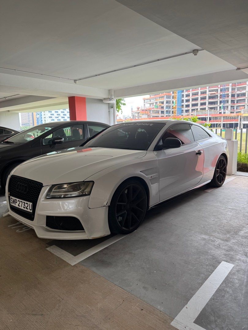 Audi A5 Coupe 2.0 TFSI quattro S-tronic (A) (Category: Used Cars) located in Singapore. Submitted by sggreymarket (Listing ID 1411815818, Image 2). Description: .