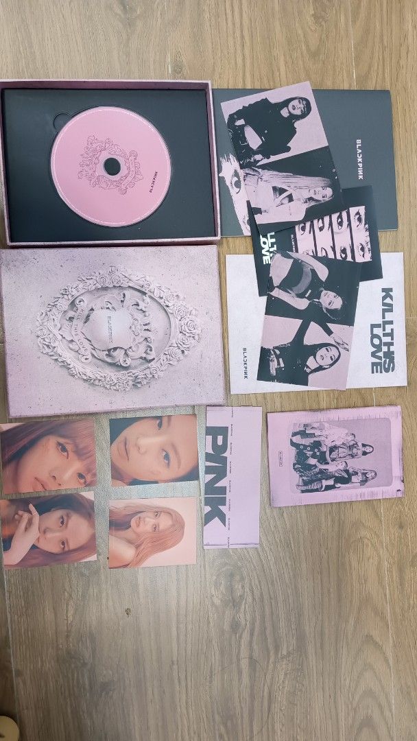 BLACKPINK - Kill This Love Album (Category: CDs & DVDs) located in Manila. Submitted by caden_19 (Listing ID 1411782429, Image 3). Description: - BLACKPINK Kill This Love album - Includes album box - Includes CD - Includes all original inclusions - Features a pink and black design - NO PHOTOCARDS - BLACK VERSION 350 - PINK VERSION 350 (SOLD) - 650 set RFS: Not Collecting Anymore.