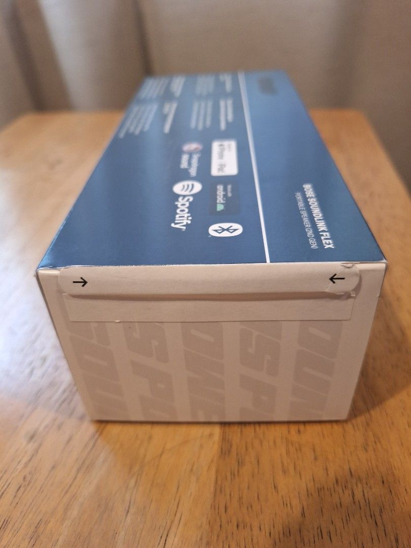 Bose SoundLink Flex 2nd Gen Portable Speaker (Category: Soundbars, Speakers & Amplifiers) located in Makati City. Submitted by celybee (Listing ID 1411851660, Image 3). Description: Bose SoundLink Flex 2nd Gen Portable Speaker Brand New - Sealed/Unopened RFS: Raffle Prize Location - Makati Description and Specs in the photos.