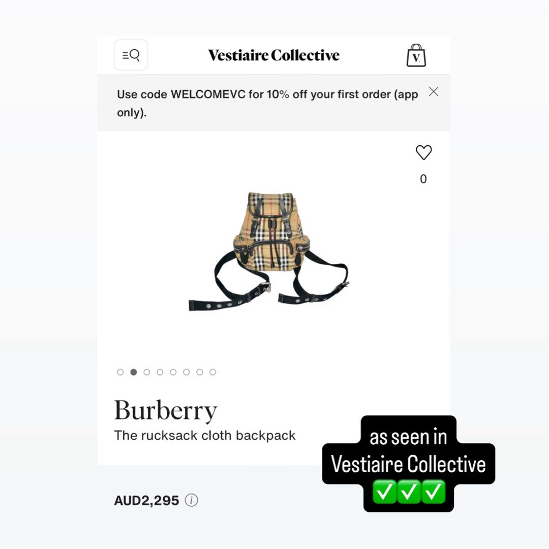 BURBERRY NOVA CHECK CANVAS BACKPACK (RARE) (VINTAGE) (Category: Luxury Bags & Wallets) located in Manila. Submitted by grabmybags (Listing ID 1402314860, Image 2). Description: PLS READ BELOW DETAILS ⬇️⬇️⬇️ I will not entertain questions included in below info! (make reading a habit) ALL AVAILABLE! ON HAND! SOLD ITEM = DELETED NOT OPEN FOR SWAP ✅✅✅ AUTHENTIC BURBERRY (VINTAGE) Images are of actual item for sale‼️ Refrain from asking more pictures