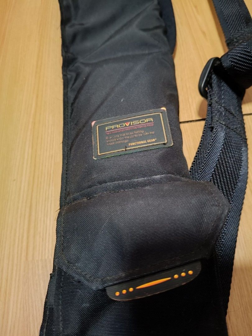 Daiwa Provisor Life Vest (Category: Vests) located in Paranaque City. Submitted by mispelled (Listing ID 1411855045, Image 3). Description: - Daiwa Provisor life vest - Navy Black color - Secure buckle closure - Adjustable straps for a comfortable fit Comes with C02 cartridge and wet sensor activation - Features the Daiwa logo .