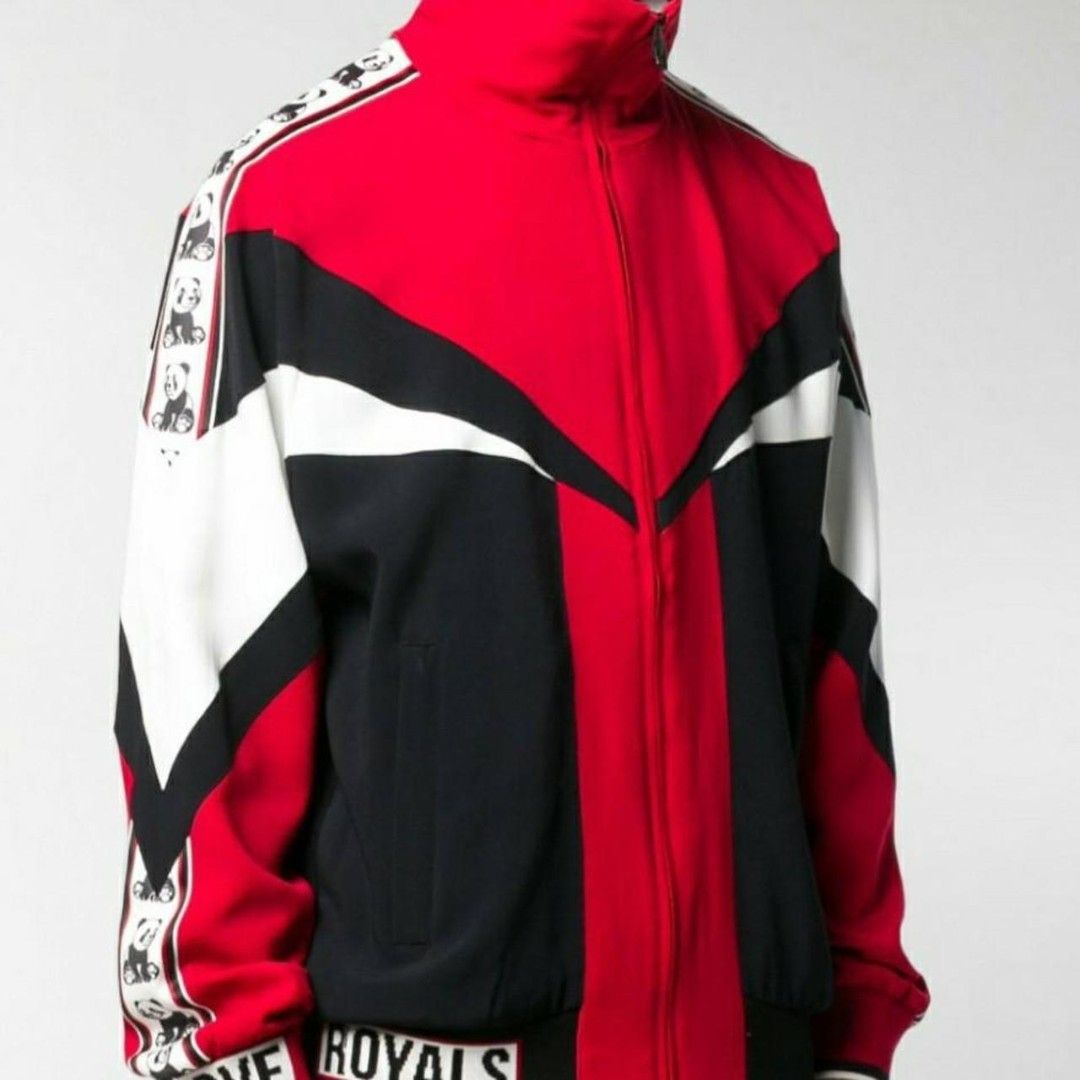Dolce and Gabbana King Panda Track Jacket (Category: Luxury Apparel) located in Manila. Submitted by thriftspotting (Listing ID 1411907504, Image 1). Description: Great Condition.