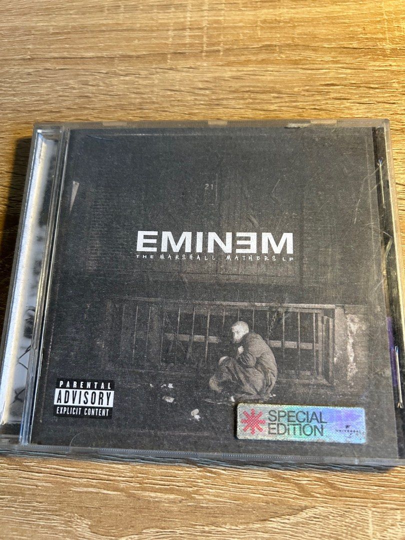 Eminem - The Marshall Mathers LP Special Edition CD (Category: CDs & DVDs) located in Pasig City. Submitted by mr_declutterer (Listing ID 1411785348, Image 1). Description: Decluttering! Eminem's The Marshall Mathers LP Special Edition CD. CD has light scratches but does not skip. Pay via gcash or bank transfer (bpi or bdo). Shipping cost not yet included. .