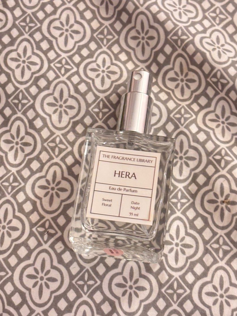 Fragrance Library Hera (Category: Fragrance & Deodorants) located in Manila. Submitted by clothesoft (Listing ID 1411884373, Image 1). Description: Sweet Floral.