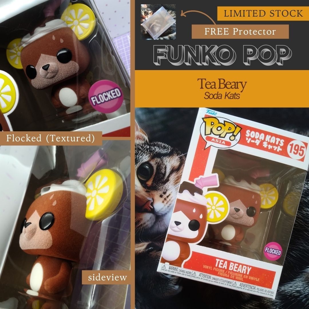 Funko Pop - Tea Beary & Kat-N-Car (Soda Kats); Edna (The Incredibles ...