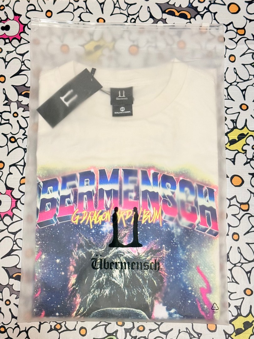 G-Dragon 2025 Übermensch WORLD TOUR T-SHIRT SEOUL ENCORE 首爾演唱