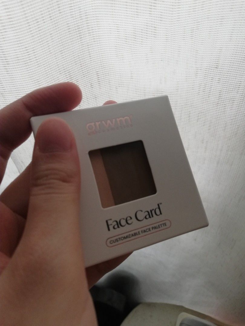 GRWM Face Card Shading Trio in Shadow (Category: Makeup) located in Mabalacat. Submitted by declutter_by_eij (Listing ID 1407482612, Image 2). Description: RFS: Cannot use anymore as I need to avoid a certain ingredient.