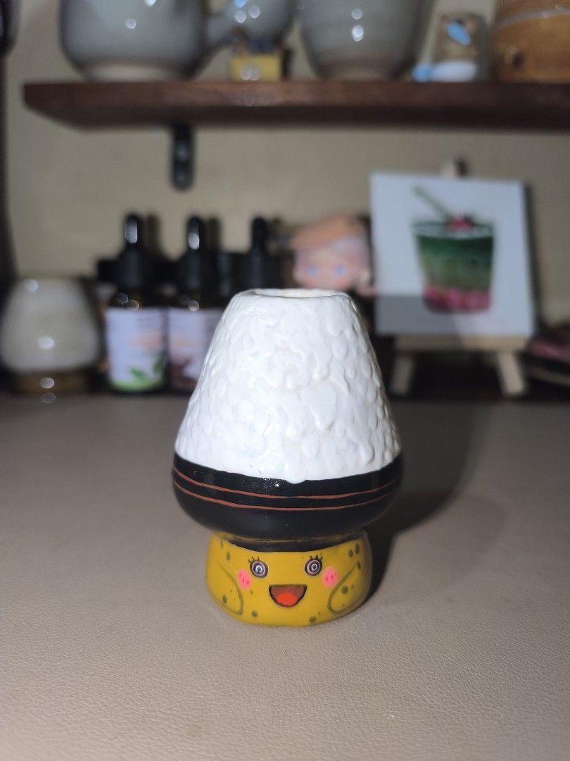 Handmade Chasen Holder (Category: Coffee & Tea Tableware) located in Pangil. Submitted by kopee_matcha (Listing ID 1411939937, Image 1). Description: HANDMADE Chasen Holder Material: Air-dry Clay Price: 360 each A or B Mine /M *Strickly 2 days reservation only *Payment must be completed within 48 hours. If unpaid, your order will be automatically forfeited and the item/s will be given to the next miner. *No deleting of comments *3 or more items (