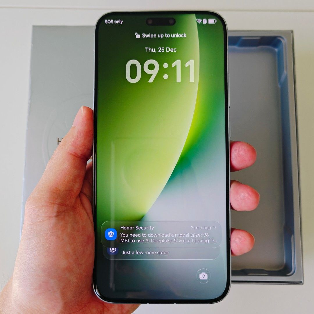 Honor Magic 8 Pro 12/512GB Full Set Sky Cyan LIKE NEW, Mobile