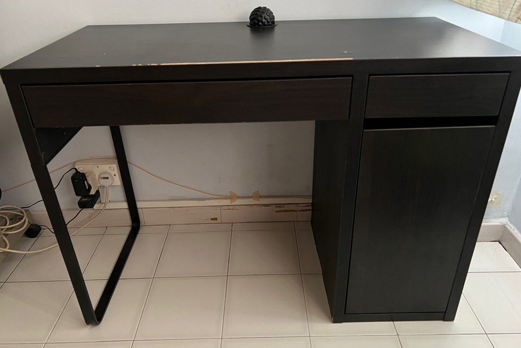 IKEA Study Table (Category: Tables & Sets) located in Singapore. Submitted by sales4you (Listing ID 1411827962, Image 1). Description: 105 (L) x 50 (W) x 75 (H) .