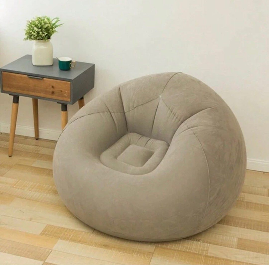 Inflatable Lounge Chair - Comfortable and Durable Couch (Category: Chairs) located in San Juan, La Union. Submitted by nicaaas (Listing ID 1411924755, Image 1). Description: - like new - no issues - Inflatable lounge chair for ultimate relaxation. - Soft and comfortable design. - Thickened bottom for added support. - Quick and easy inflation/deflation. - Dimensions: 110cm x 110cm x 60cm. - Stylish and convenient for indoor or outdoor use..
